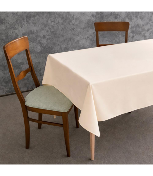 Pöytäliina „Peach Calm Tablecloth“. Puuvillapöytäliinat