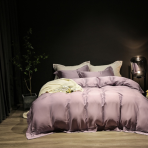 Lyocell pussilakanasetti „Violette“. Lyocell pussilakanasetti, 200x230 cm