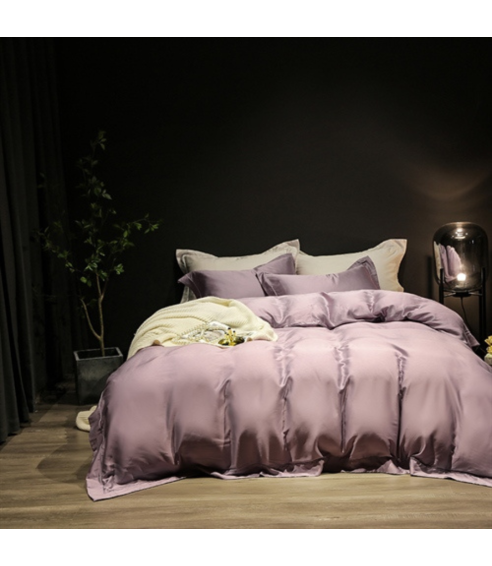 Lyocell pussilakanasetti „Violette“. Lyocell pussilakanasetti