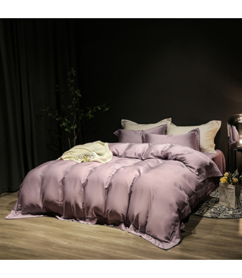 Lyocell pussilakanasetti „Violette“. Lyocell pussilakanasetti