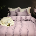 Lyocell pussilakanasetti „Violette“. Lyocell pussilakanasetti, 200x230 cm