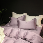 Lyocell pussilakanasetti „Violette“. Lyocell pussilakanasetti, 200x230 cm