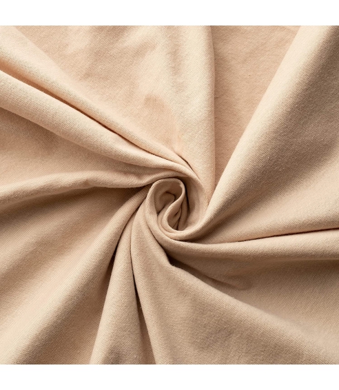 Trikotažinis audinys "Beige". Kankaat