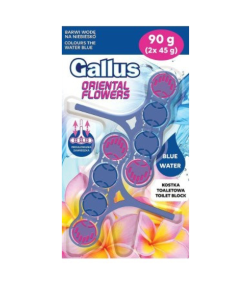 Tualeto gaiviklis „Oriental Flowers Gallus“. Puhdistusaineet