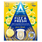 WC-tabletit „Lemon splash Astonish“. Puhdistusaineet WC-tabletit „Lemon splash Astonish“. Puhdistusaineet