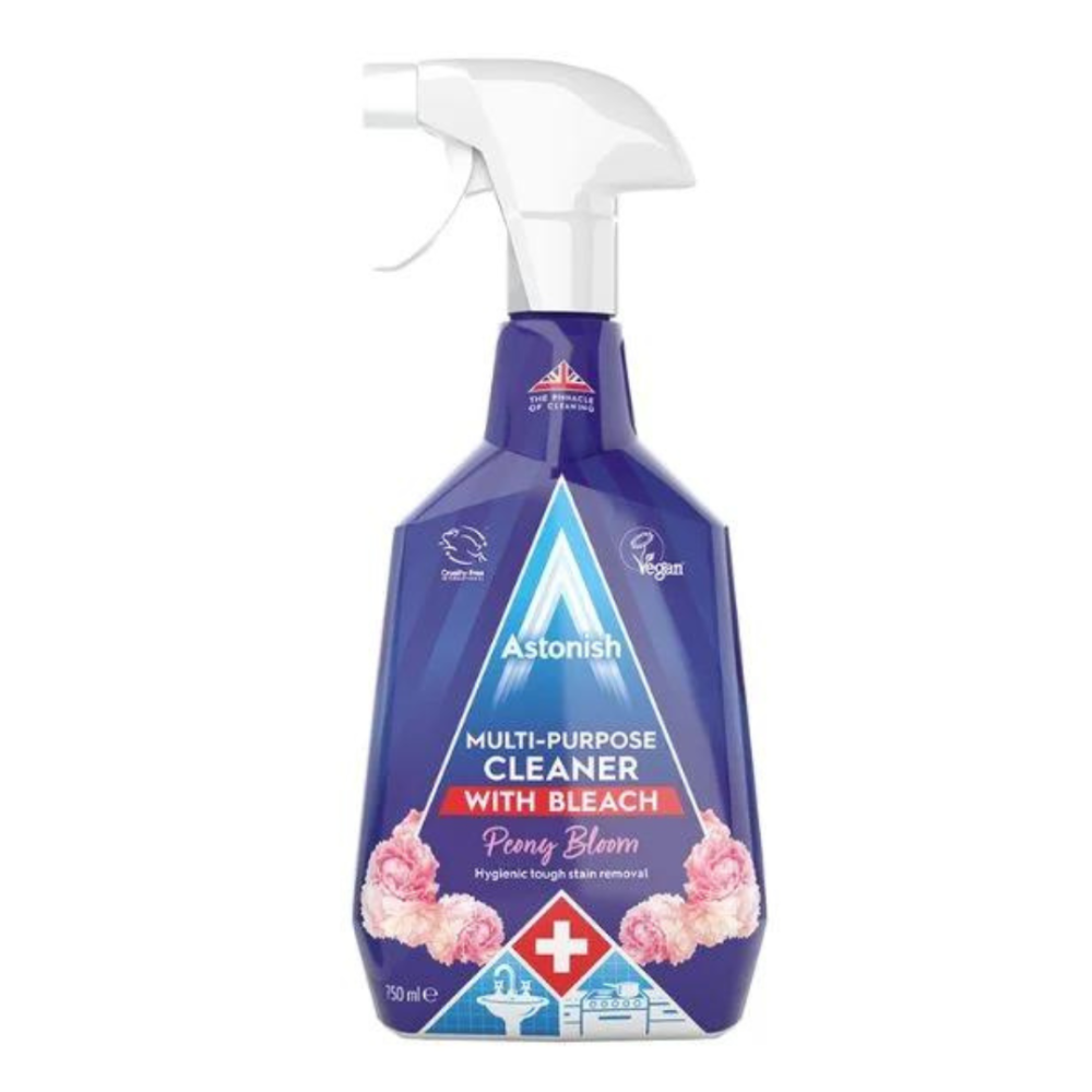 Monikäyttöinen puhdistusaine „Multi Purpose Cleaner Peony“. Puhdistusaineet