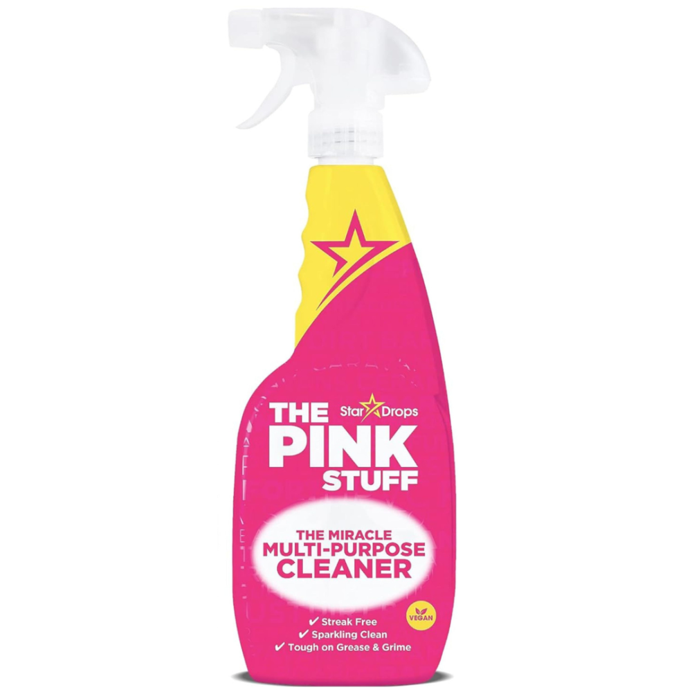Universaali puhdistussuihke „The Pink Stuff“. Puhdistusaineet