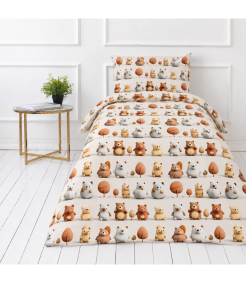 Lasten pussilakanasetti „Besties“. Lasten pussilakanasetti