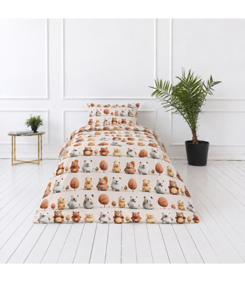 Lasten pussilakanasetti „Besties“. Lasten pussilakanasetti
