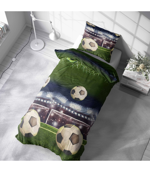 Lasten pussilakanasetti „Ultimate Goal“. Lasten pussilakanasetti