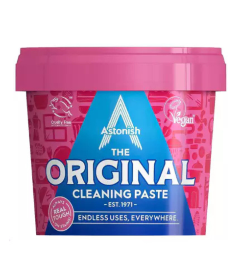 Valymo pasta „Cleaning paste Astonish“. Puhdistusaineet