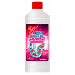 Putkien puhdistusaine „Power liquid Edeka“. Puhdistusaineet
