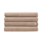 Kylpypyyhe „Almond Softness“, 70x140 cm. Vaalean hiekanvärinen pyyhe hienovaraisella tekstuurilla