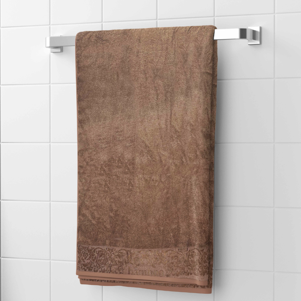 Kylpypyyhe „Bamboo Brown“. Pyyhkeet, 50x100 cm, 70x140 cm