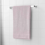 Kylpypyyhe „Blush Economic Towel“. Pyyhkeet, 60x35 cm, 100x45 cm. Vaaleanpunainen pyyhe ilman kuvioita, yhtenäisellä muotoilulla
