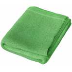 Kylpypyyhe „Green Economic Towel“. Pyyhkeet, 60x35 cm, 100x45 cm. Vihreä pyyhe tasaisessa, raikkaassa vihreässä sävyssä