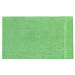 Kylpypyyhe „Green Economic Towel“. Pyyhkeet, 60x35 cm, 100x45 cm. Teksturoitu vihreä pyyhe ilman näyttäviä kuvioita