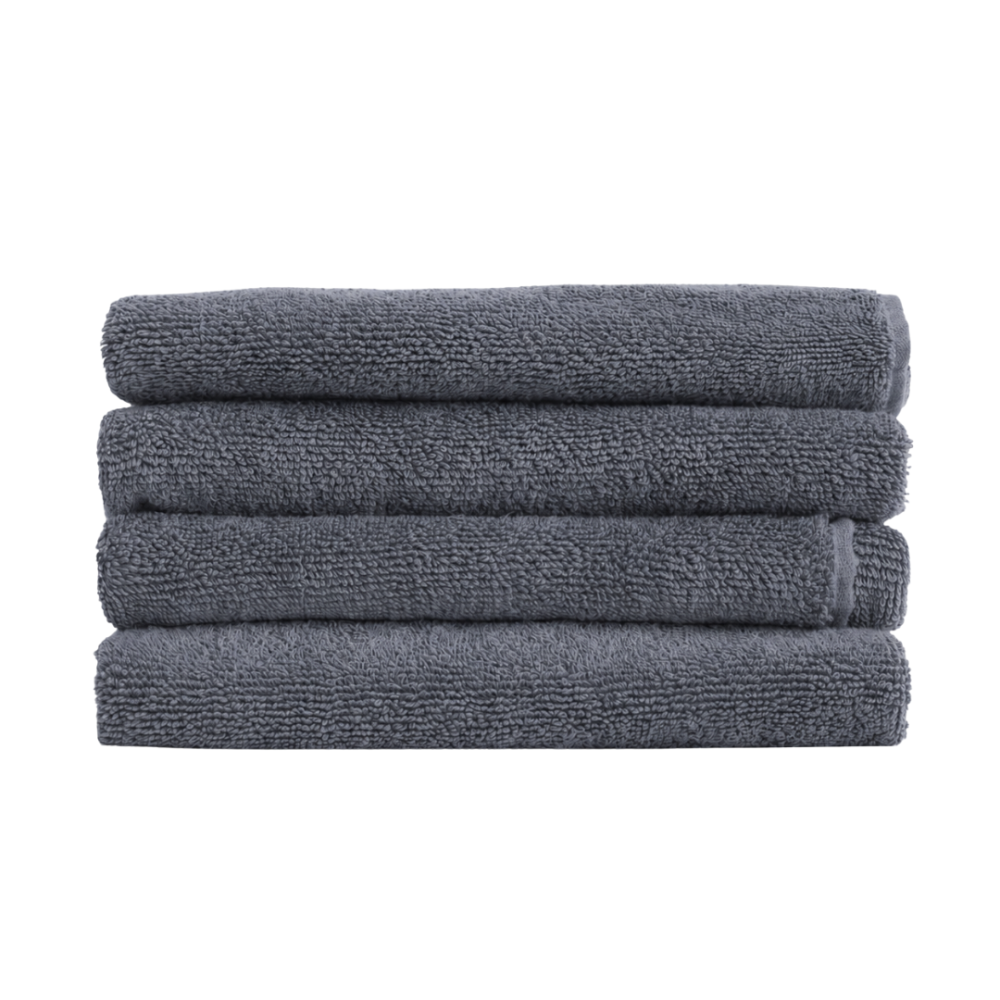 Kylpypyyhe „Grey towel“, 50x100 cm, 70x140 cm. Tummanharmaa yksivärinen pyyhe froteepinnalla Kylpypyyhe „Grey towel“, 50x100 cm, 70x140 cm. Tummanharmaa yksivärinen pyyhe froteepinnalla