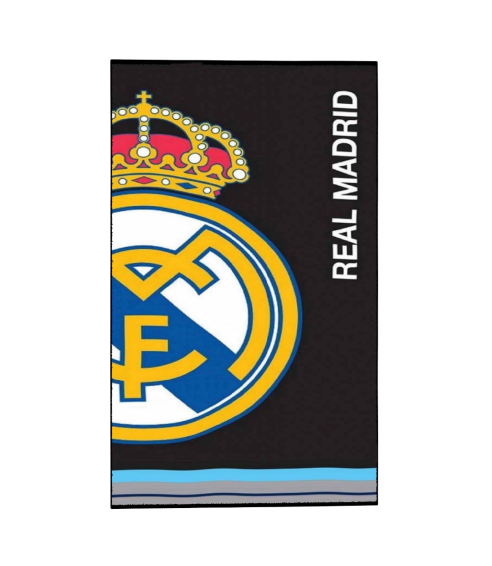 Vonios rankšluostis „Real Madrid black towel“. Pyyhkeet