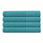 Kylpypyyhe „Royal Turquoise towel“, 70x140 cm. Turkoosi kylpypyyhe hienovaraisella kohokuvioinnilla. Kylpypyyhe „Royal Turquoise towel“, 70x140 cm. Turkoosi kylpypyyhe hienovaraisella kohokuvioinnilla.