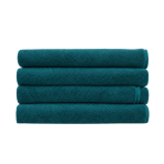 Kylpypyyhe „Teal Softness“, 70x140 cm. Tummanturkoosit pyyhkeet pehmeällä tekstuurilla