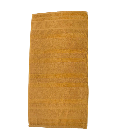 Vonios rankšluostis „Terry Mustard“. Pyyhkeet