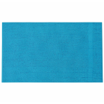 Kylpypyyhe „Turquoise Economic Towel“. Pyyhkeet, 60x35 cm, 100x45 cm. Kirkkaan turkoosinsininen pyyhe kultaisella antiikin kreikkalaisella avainkuviolla