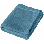 Kylpypyyhe „Waterloo Economic Towel“. Pyyhkeet, 60x35 cm, 100x45 cm. Vaaleansininen, kiiltävä pyyhe ilman kuvioita