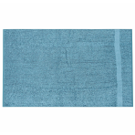 Kylpypyyhe „Waterloo Economic Towel“. Pyyhkeet, 60x35 cm, 100x45 cm. Vaaleansininen pyyhe modernissa kylpyhuoneessa